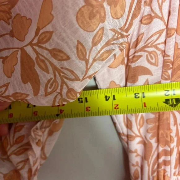 Super Natural By Secret Mission Womens Aviana Floral Maxi Dress Multicolor Sz L - Picture 3 of 10